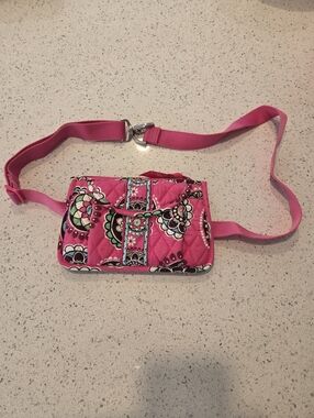 Vera Bradley Cupcake Pink Travel Belt Bag